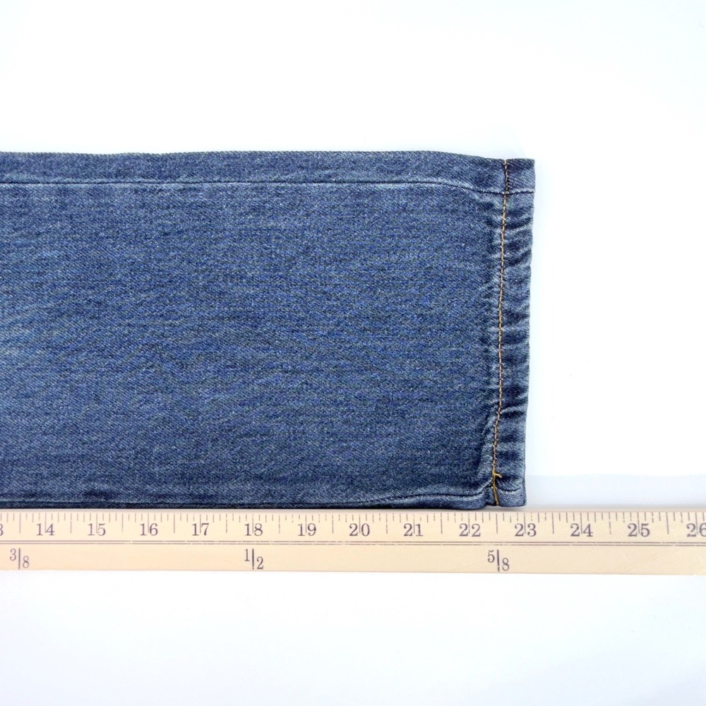 Cat & Jack Straight Jeans Girls Size 8 Dark Wash NEW Flexible Drawstring Denim - Picture 12 of 12